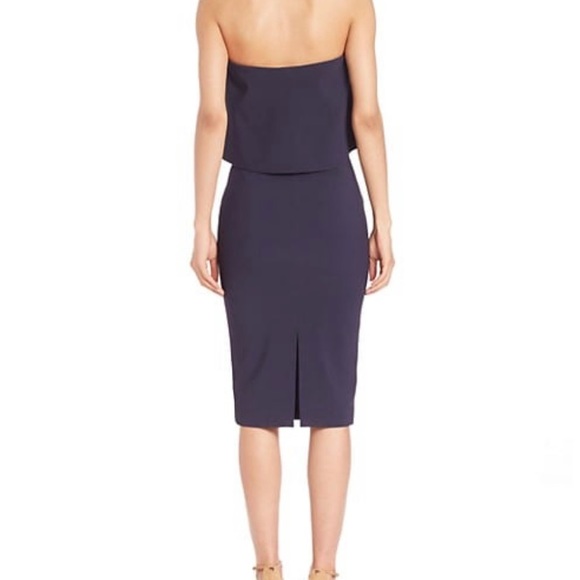 MIDI strapless dress - Picture 2 of 5